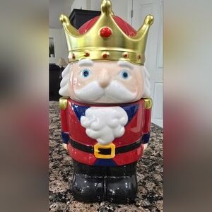 Nutcracker Cookie Jar